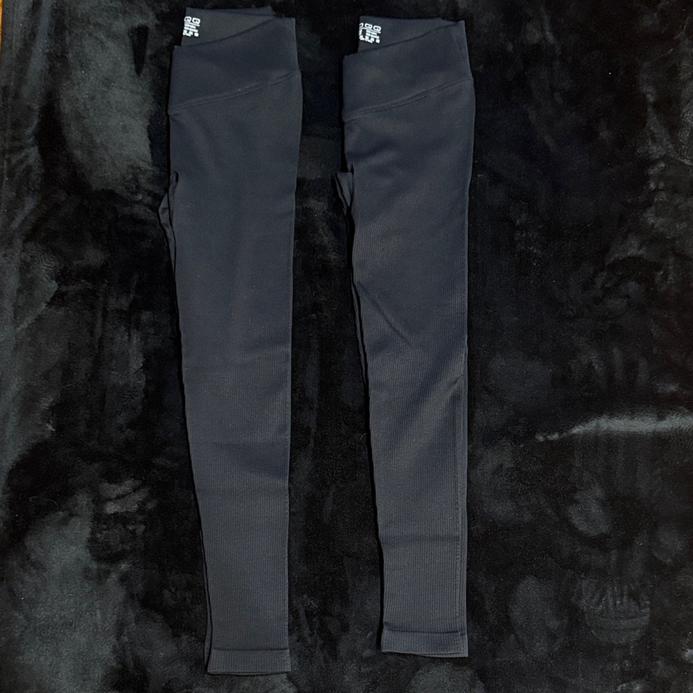 (2) Women's Black Leggings